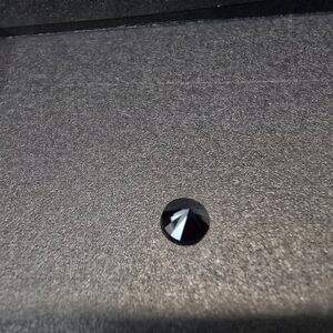 NWT 1 Cwt  Loose Fancy Black Moissanite Gemstone.